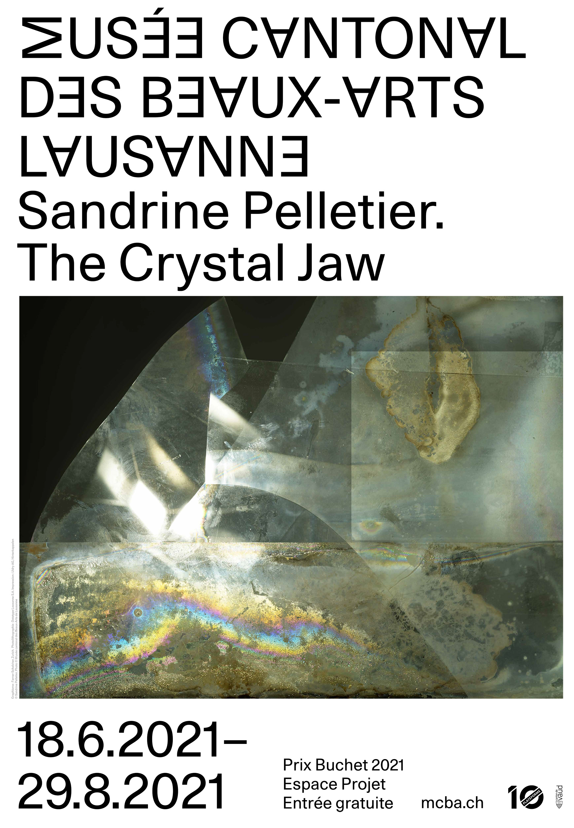 Sandrine Pelletier. The Crystal Jaw <br>Prix Gustave Buchet 2021