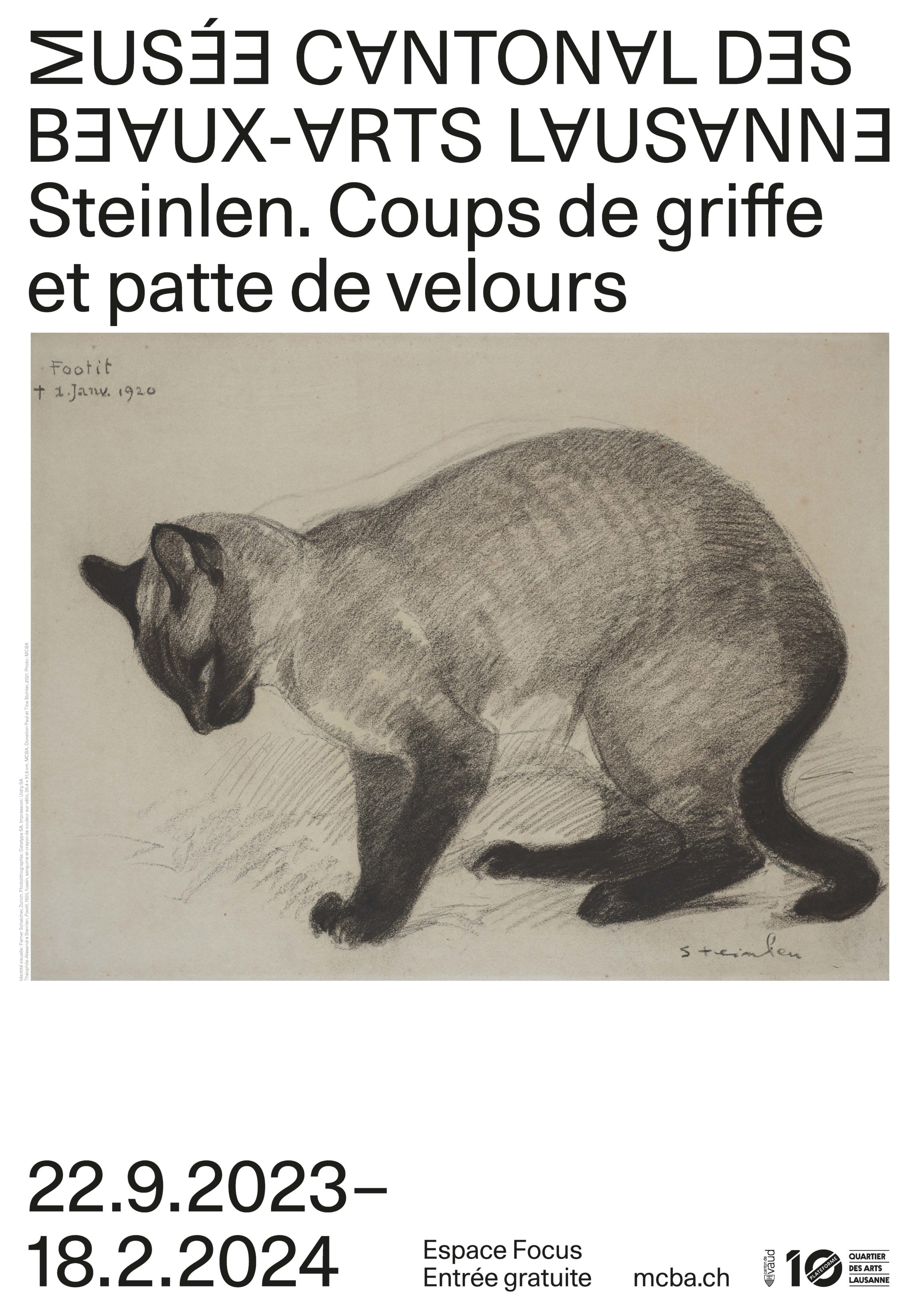 Steinlen. Swipe of the Paws and Velvet Claws