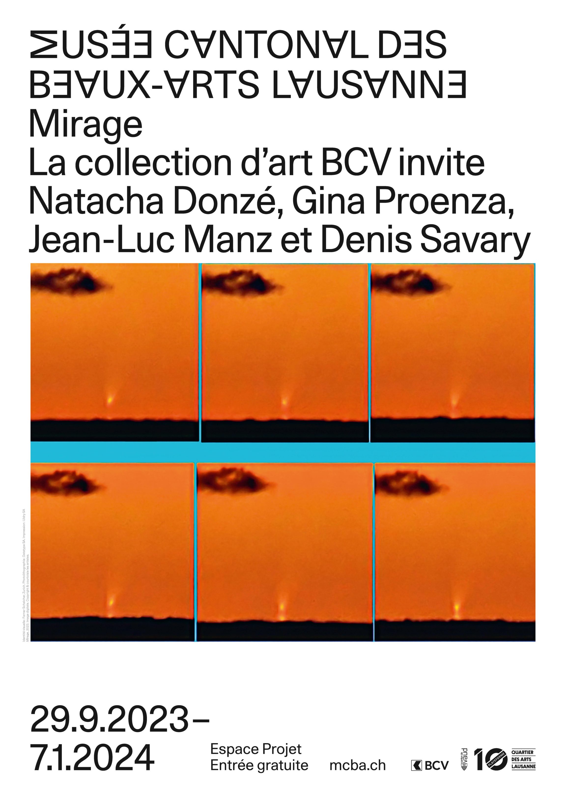 Mirage La collection d’art BCV invite Natacha Donzé, Gina Proenza, Jean-Luc Manz et Denis Savary