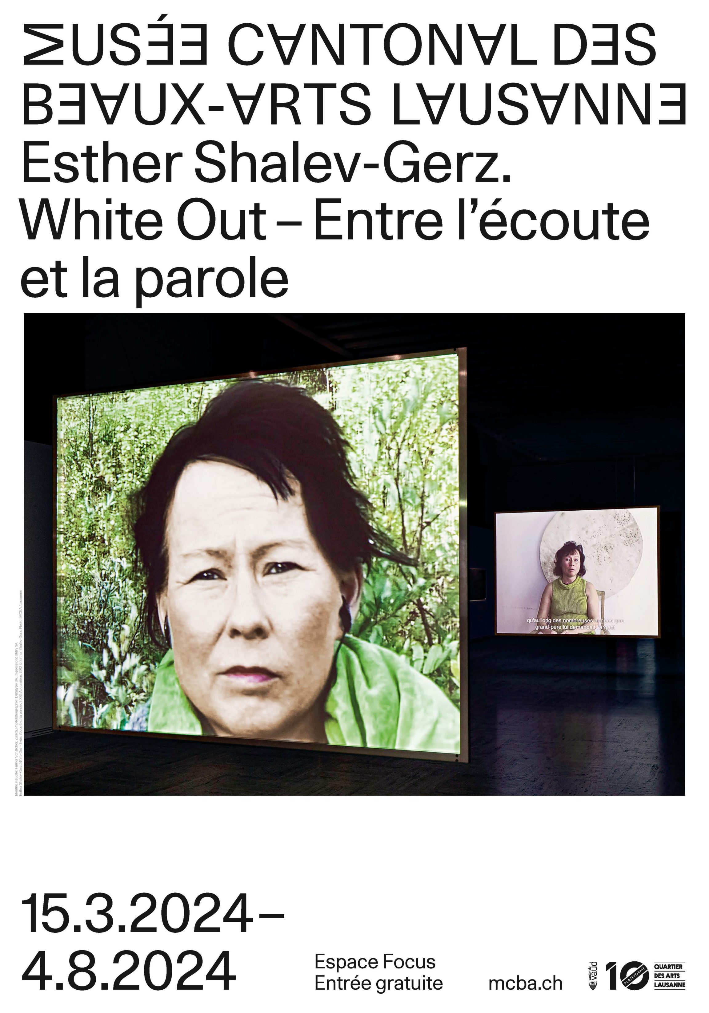 Esther Shalev-Gerz. White Out – Entre l’écoute et la parole