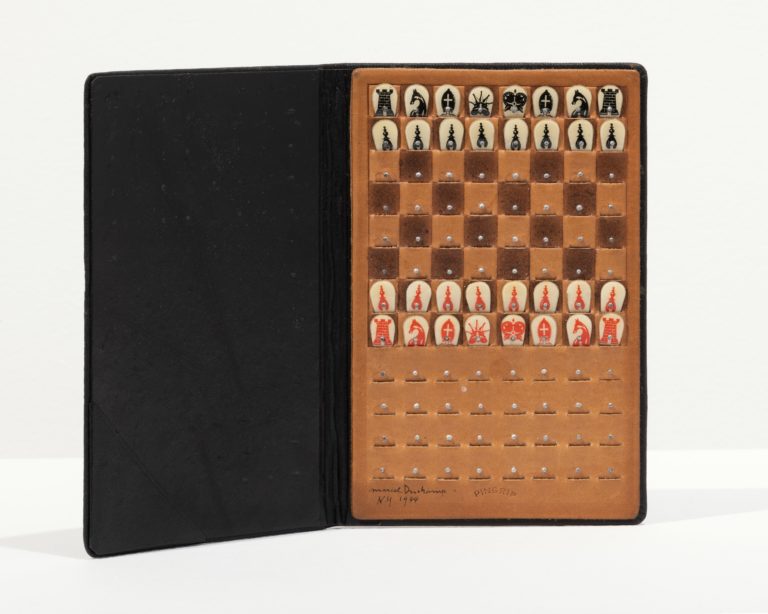 Marcel Duchamp, "Pocket Chess Set", 1944 
