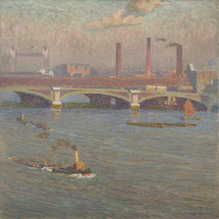 Émile Claus, Blackfriars Bridge (Vent d'Est), 1919